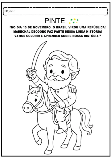 atividades proclamação da republica educação infantil — amostra 1: Material de 40 páginas com planejamento e propostas…