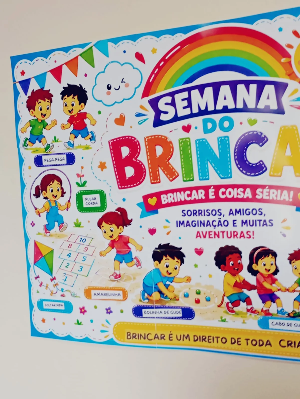 Atividades Semana do Brincar para Escola - Educação infantil — amostra 7: Apresentamos um kit digital incrível e super…