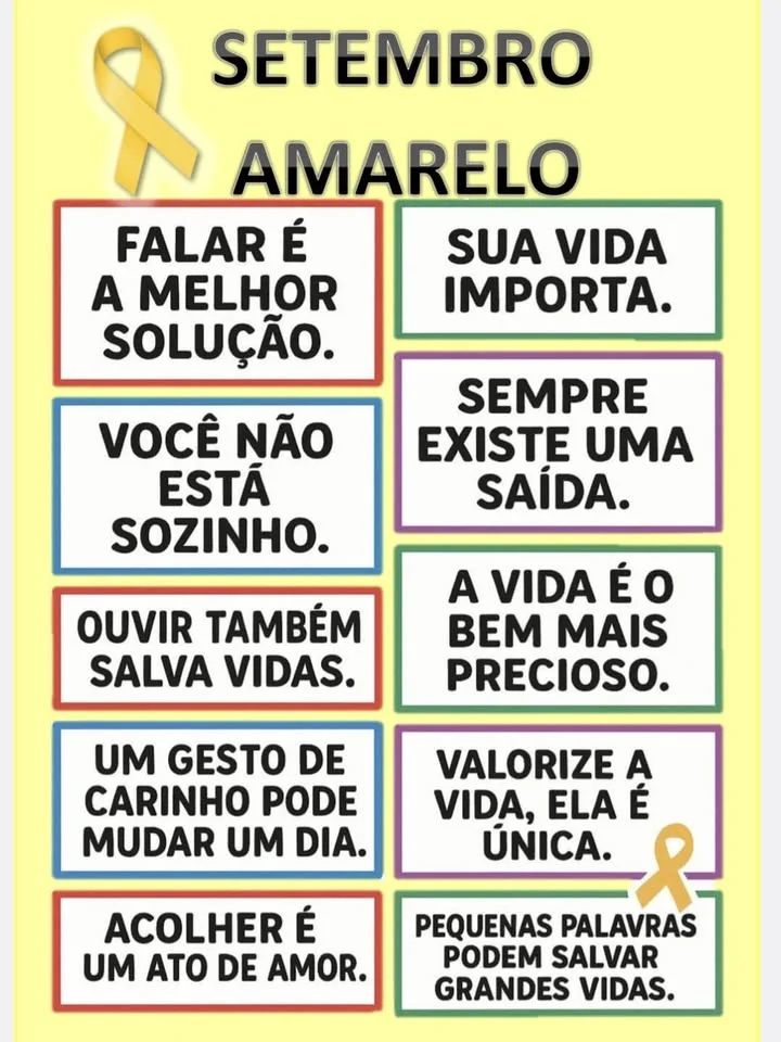 💛 Atividades Setembro Amarelo em PDF prontas para Imprimir 💖 — amostra 4: 🌟 Trabalhar o Setembro Amarelo é um momento…
