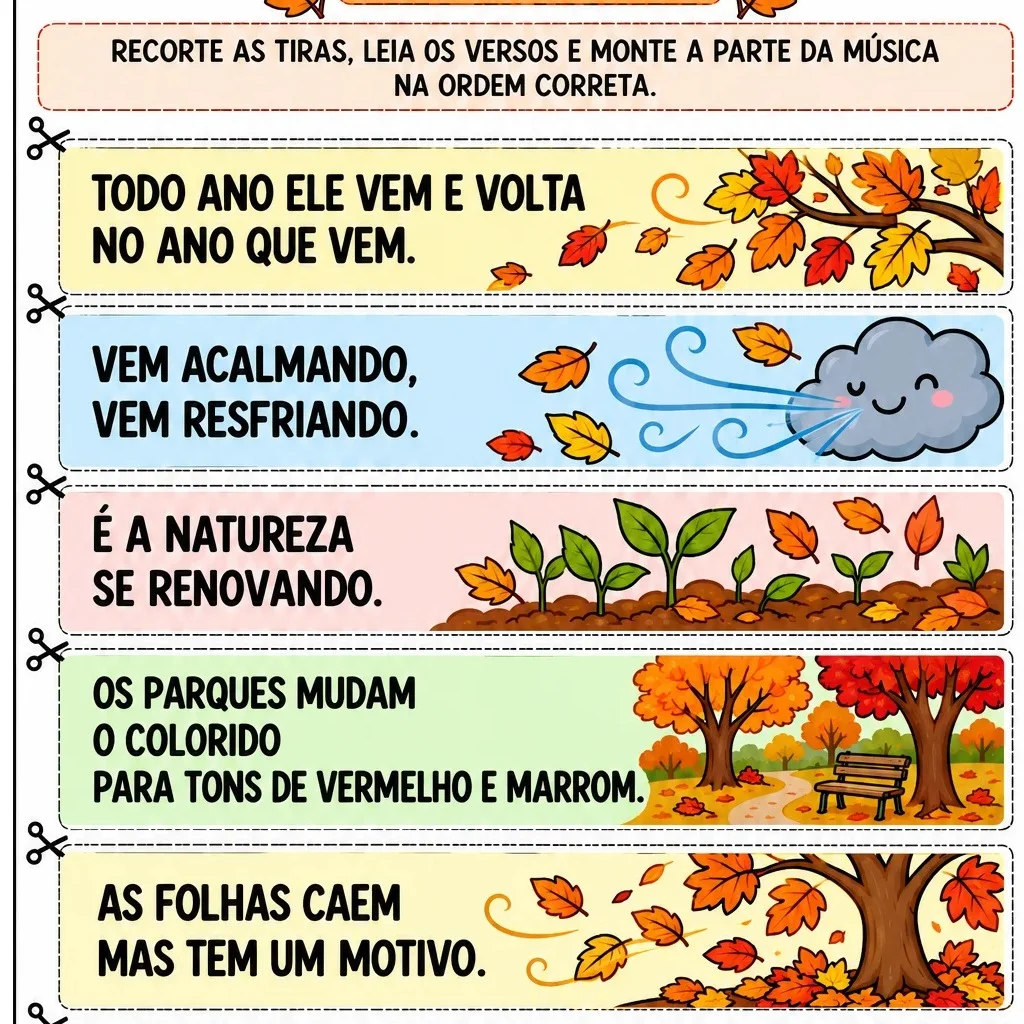 ATIVIDADES: VAI E VEM DAS ESTAÇÕES – PALAVRA CANTADA - INSPIRAÇÃO — amostra 4: 1. LEITURA E INTERPRETAÇÃO MUSICAL
