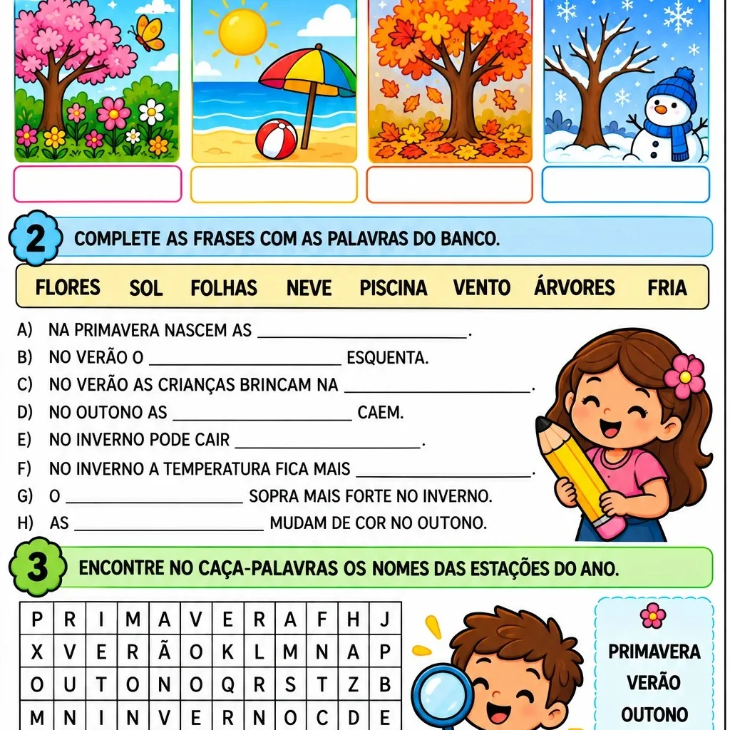 ATIVIDADES: VAI E VEM DAS ESTAÇÕES – PALAVRA CANTADA - INSPIRAÇÃO — amostra 6: 3. ORDEM ALFABÉTICA