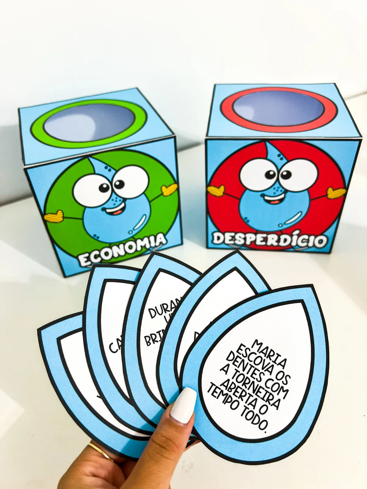 Atos de Economia e Desperdício da Água – PDF para Imprimir — amostra 5: Recurso pedagógico ideal para trabalhar o Dia da…