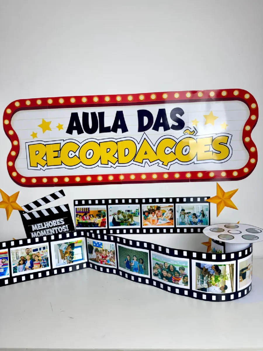 Aula Das Recordações – PDF para Imprimir — Alfabetização para Educação Infantil: REVIVA OS MELHORES MOMENTOS COM O PAINEL…