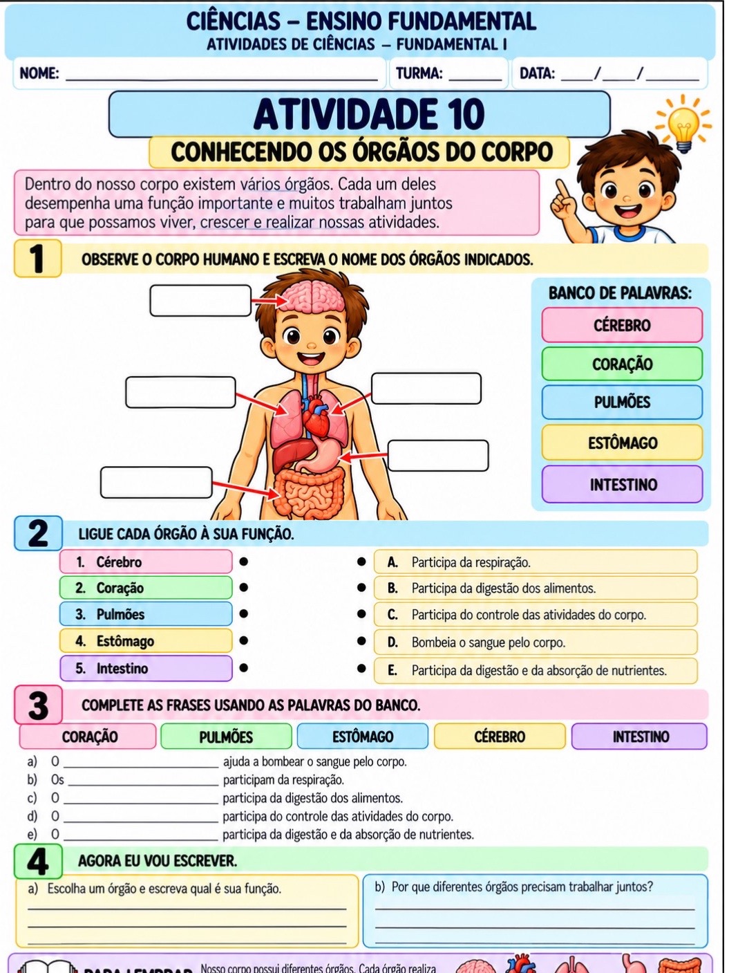 Aula Pronta de Ciências – Fundamental I | Bloco 1 — amostra 3: Apostila de Ciências para o Fundamental I com 10 atividades… Aula Pronta de Ciências – Fundamental I | Bloco 1 — amostra 3: Apostila de Ciências para o Fundamental I com 10 atividades…