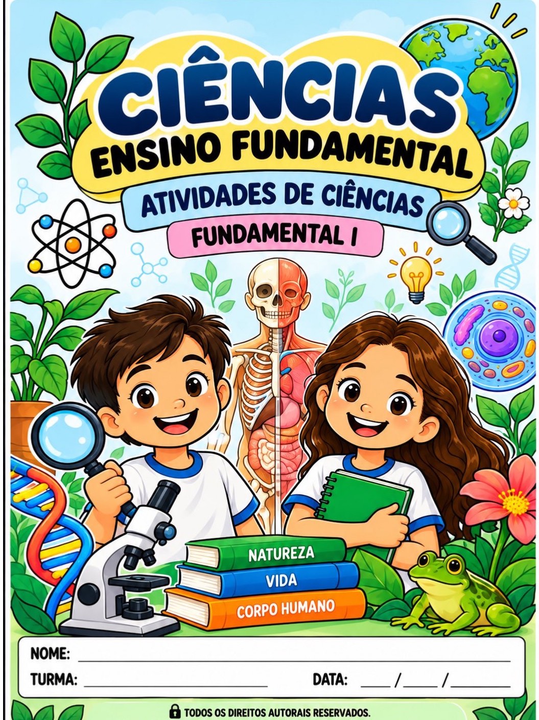 Aula Pronta de Ciências – Fundamental I | Bloco 1 — capa do material