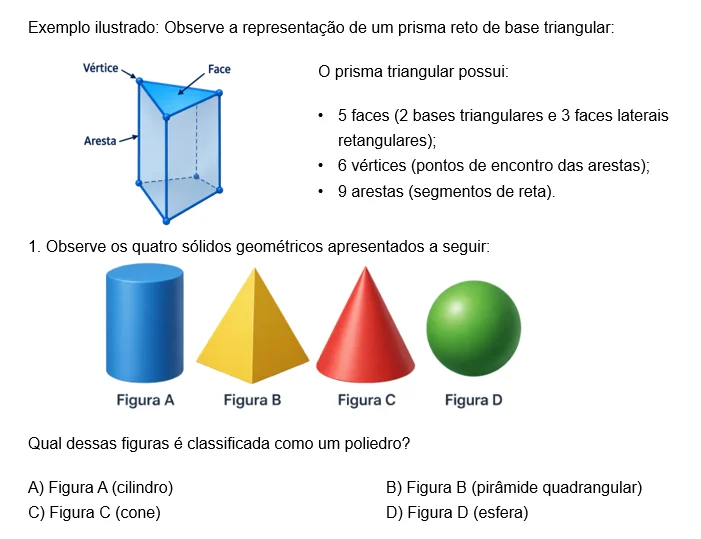 Avaliação de Matemática – 5º Ano e Gabarito — amostra 1: Avaliação de Matemática para o 5º Ano – 4º Bimestre