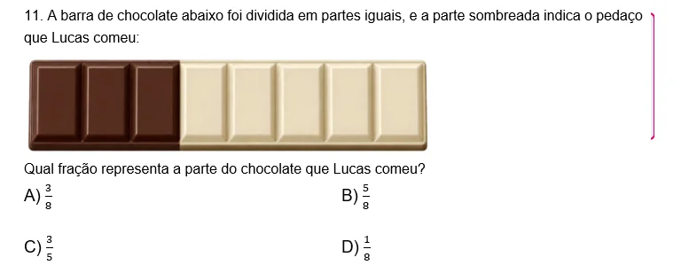 Avaliação de Matemática – 5º Ano e Gabarito — amostra 3: O material reúne questões de múltipla escolha, exemplos…