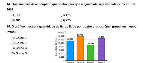 Avaliação de Matemática para o 5º Ano – 4º Bimestre Gabarito — amostra 2: Material pedagógico elaborado para avaliar os…
