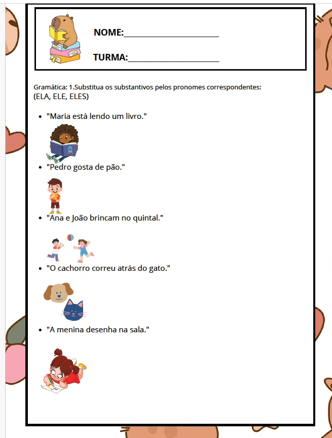 ✨📘 AVALIAÇÃO DIAGNÓSTICA – 2º ANO 📘✨CAPIVARA ANOS INICIAIS — amostra 2: A Avaliação Diagnóstica para o 2º Ano foi…