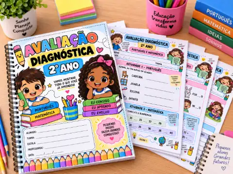 Avaliação Diagnóstica: 2° ano do Ensino Fundamental — capa do material
