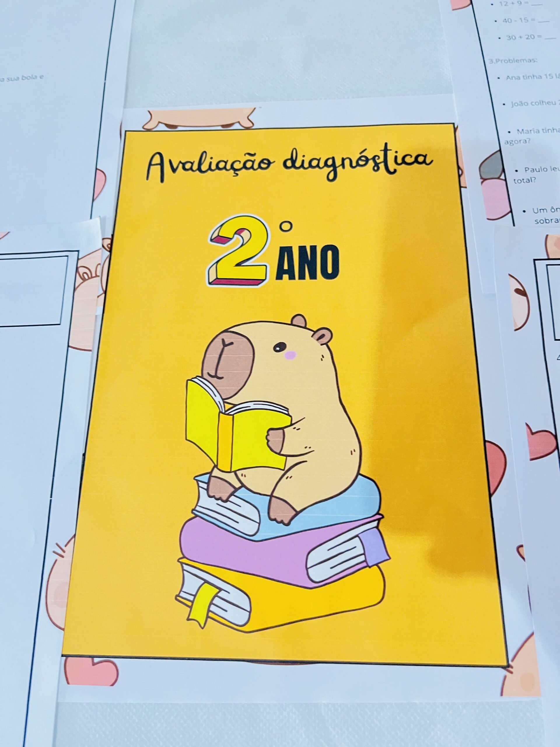 Avaliação diagnóstica 2° ano – PDF para Imprimir | 2º ano — Matemática para 2º ano: Avaliação Diagnóstica para o 2º Ano