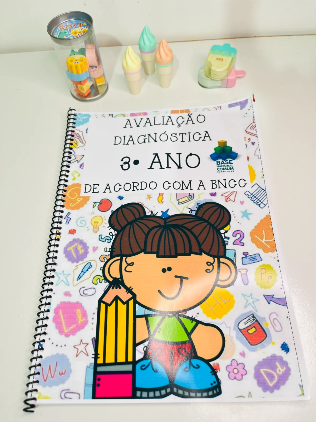 AVALIAÇÃO DIAGNÓSTICA 3° ANO - ENSINO FUNDAMENTAL — Matemática para 3º ano: Uma apostila completa, elaborada de acordo com…