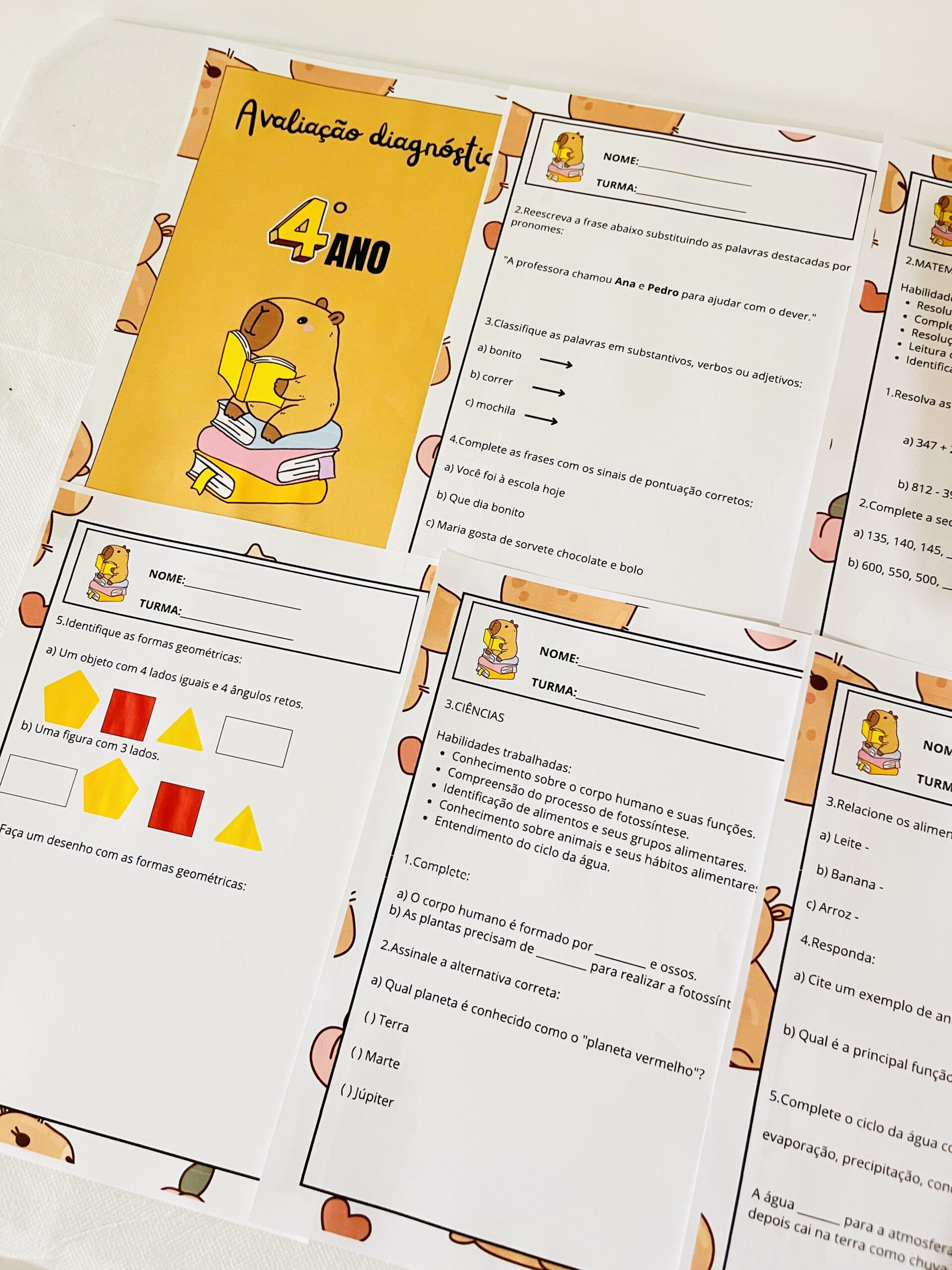 Avaliação diagnóstica 4° ano – PDF para Imprimir | 4º ano — amostra 2: Para quem é indicado