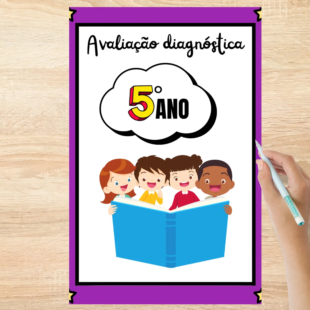 Avaliação Diagnóstica 5º Ano Ensino Fundamental — capa do material