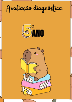 Avaliação diagnóstica 5° ano – PDF para Imprimir | 5º ano — capa do material