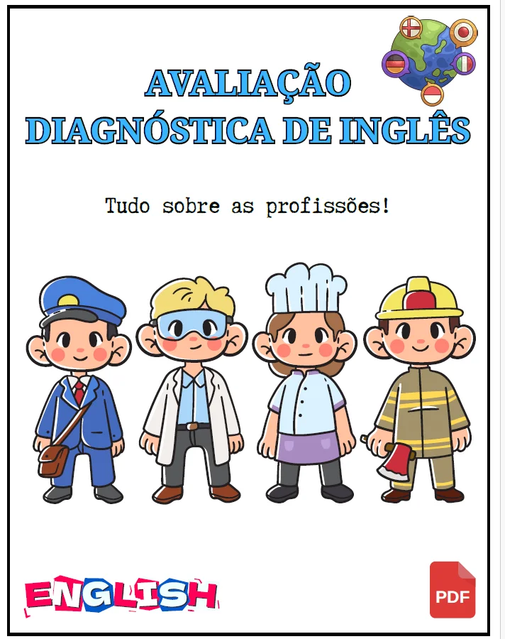 AVALIAÇÃO DIAGNÓSTICA DE INGLÊS – PROFESSIONS | PROFISSÕES ✏️✨ — Português para Todas as séries: A Avaliação Diagnóstica de…