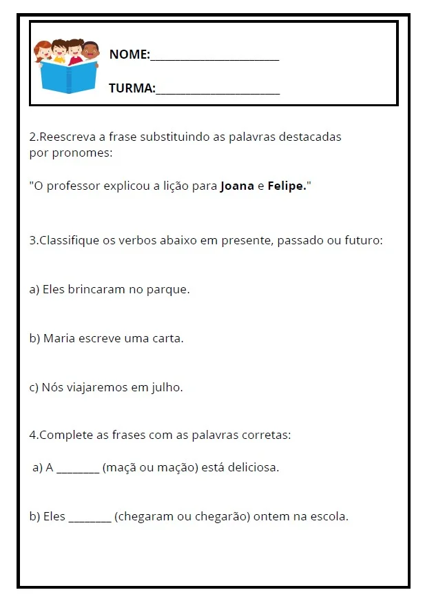 ✅Avaliação Diagnóstica do 5º Ano - ENSINO FUNDAMENTAL — amostra 1: Garanta uma visão clara do desempenho dos seus alunos…