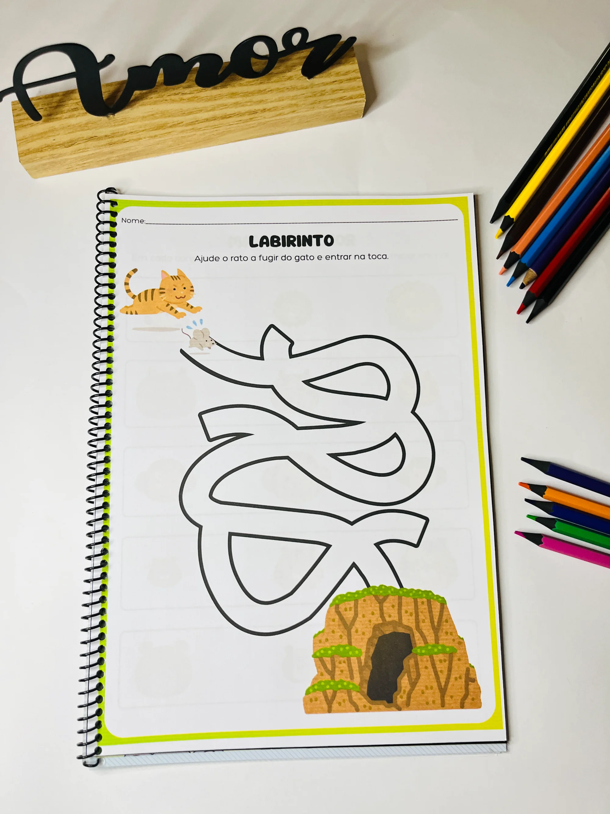 AVALIAÇÃO DIAGNÓSTICA DOS ANIMAIS – EDUCAÇÃO INFANTIL 🐘🦋 — amostra 5: A Avaliação Diagnóstica dos Animais é uma apostila…