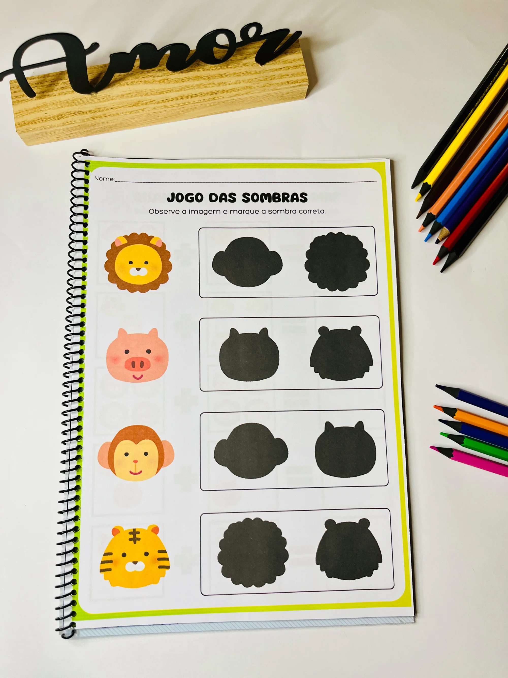 AVALIAÇÃO DIAGNÓSTICA DOS ANIMAIS – EDUCAÇÃO INFANTIL 🐘🦋 — amostra 7: A Avaliação Diagnóstica dos Animais é uma apostila…