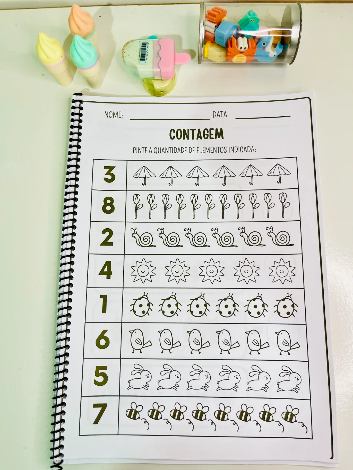 AVALIAÇÃO DIAGNÓSTICA EDUCAÇÃO INFANTIL - 4 A 5 ANOS — amostra 5: Uma apostila completa com 33 atividades lúdicas e… AVALIAÇÃO DIAGNÓSTICA EDUCAÇÃO INFANTIL - 4 A 5 ANOS — amostra 5: Uma apostila completa com 33 atividades lúdicas e…