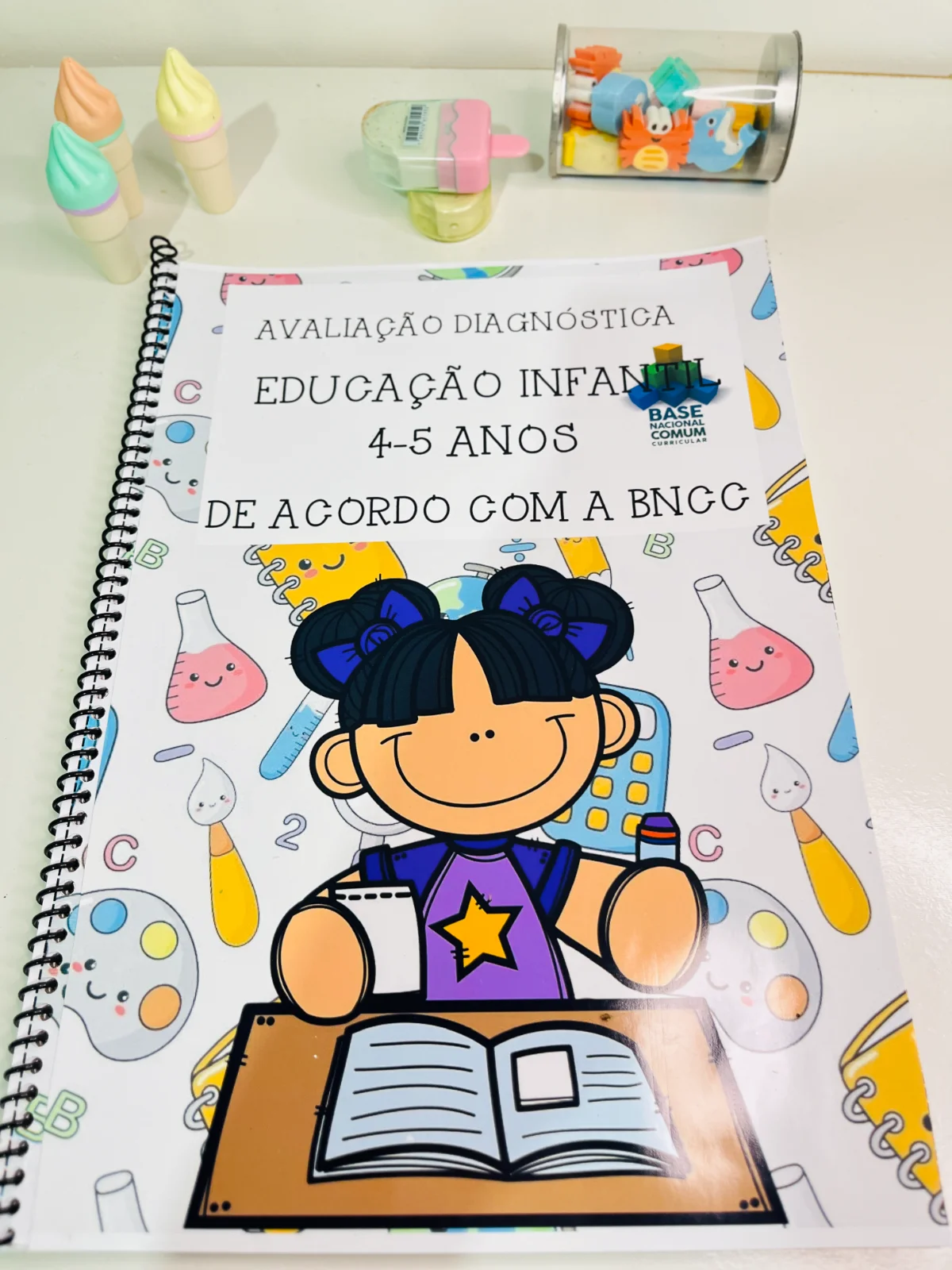 AVALIAÇÃO DIAGNÓSTICA EDUCAÇÃO INFANTIL - 4 A 5 ANOS — Alfabetização para Educação Infantil: Uma apostila completa com 33…