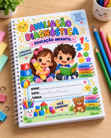 Avaliação Diagnóstica Educação Infantil — capa do material
