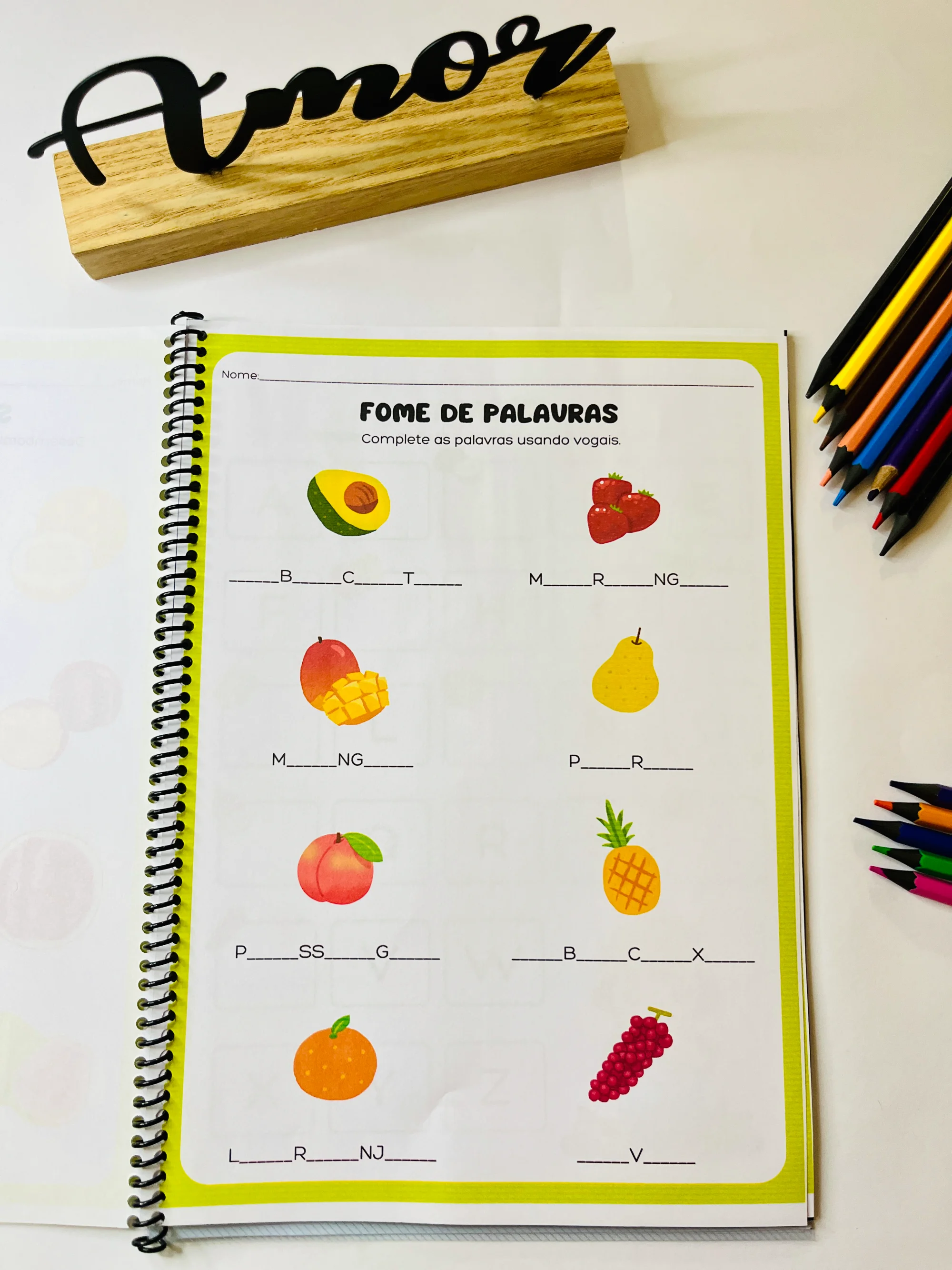 AVALIAÇÃO DIAGNÓSTICA: FRUTINHAS – EDUCAÇÃO INFANTIL 🍉🍇🍍 — amostra 3: Transforme a avaliação diagnóstica em um momento… AVALIAÇÃO DIAGNÓSTICA: FRUTINHAS – EDUCAÇÃO INFANTIL 🍉🍇🍍 — amostra 3: Transforme a avaliação diagnóstica em um momento…
