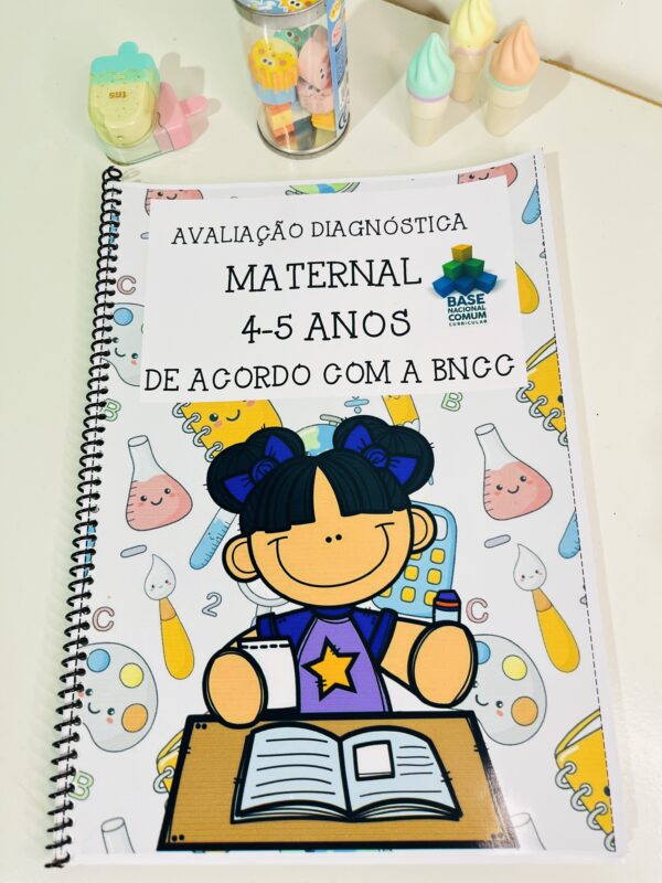Avaliação diagnóstica maternal (4 a 5 anos) – PDF para Imprimir — capa do material