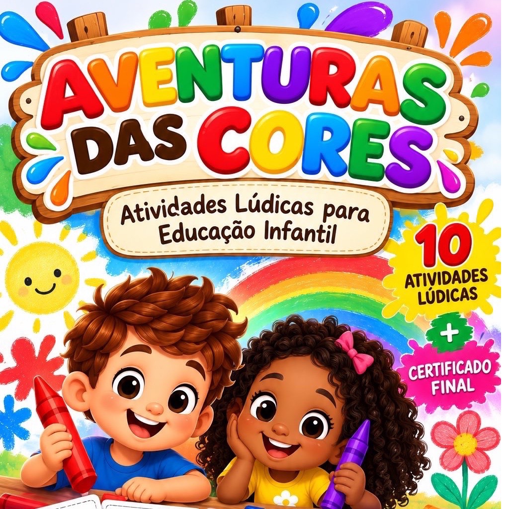 Aventuras das Cores: 10 Atividades Lúdicas para Educação Infantil — Alfabetização para Educação Infantil: 10 atividades…