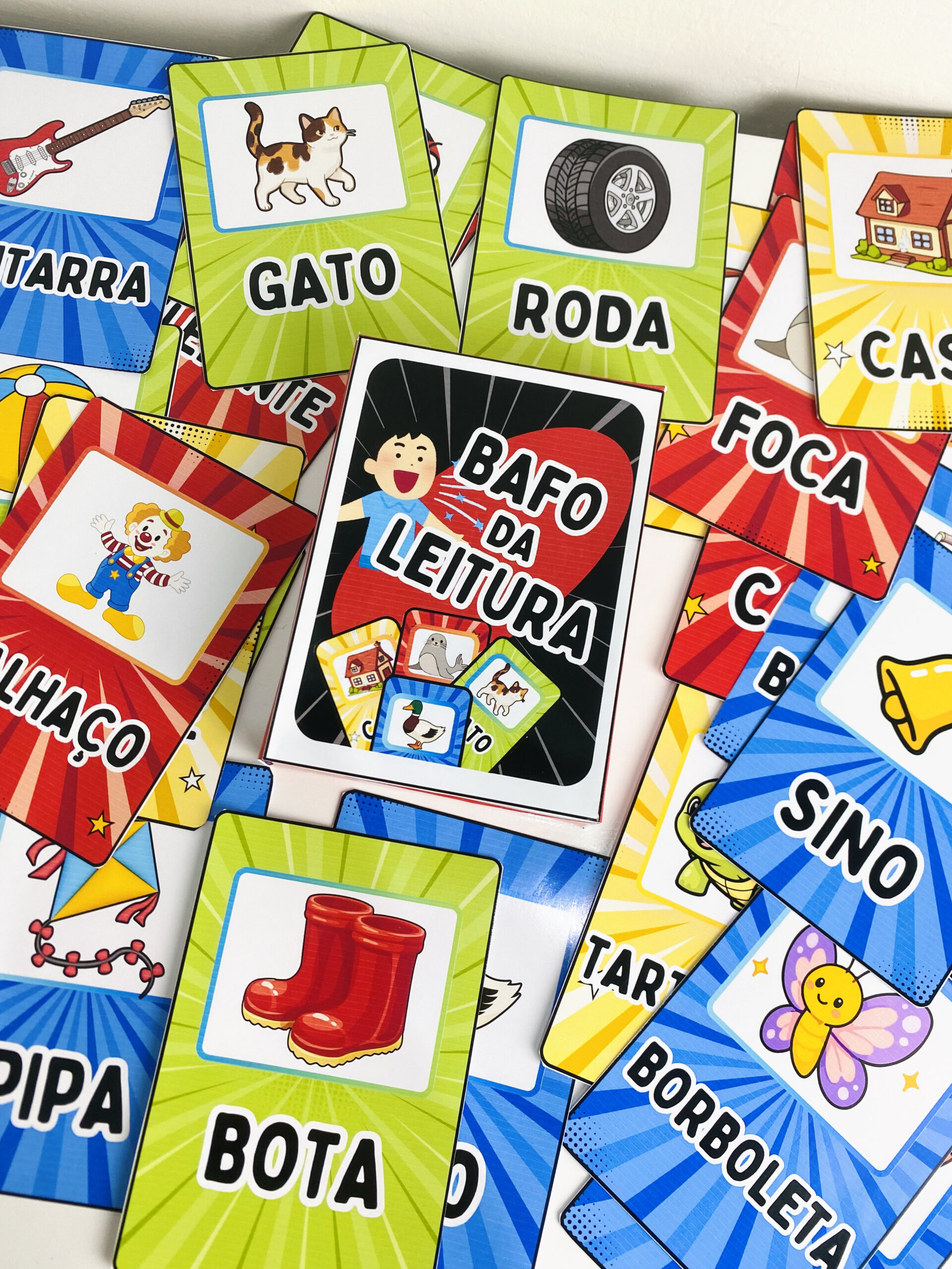 Bafo da leitura | Alfabetização — amostra 3: Uma brincadeira divertida para transformar a alfabetização em um momento de… Bafo da leitura | Alfabetização — amostra 3: Uma brincadeira divertida para transformar a alfabetização em um momento de…