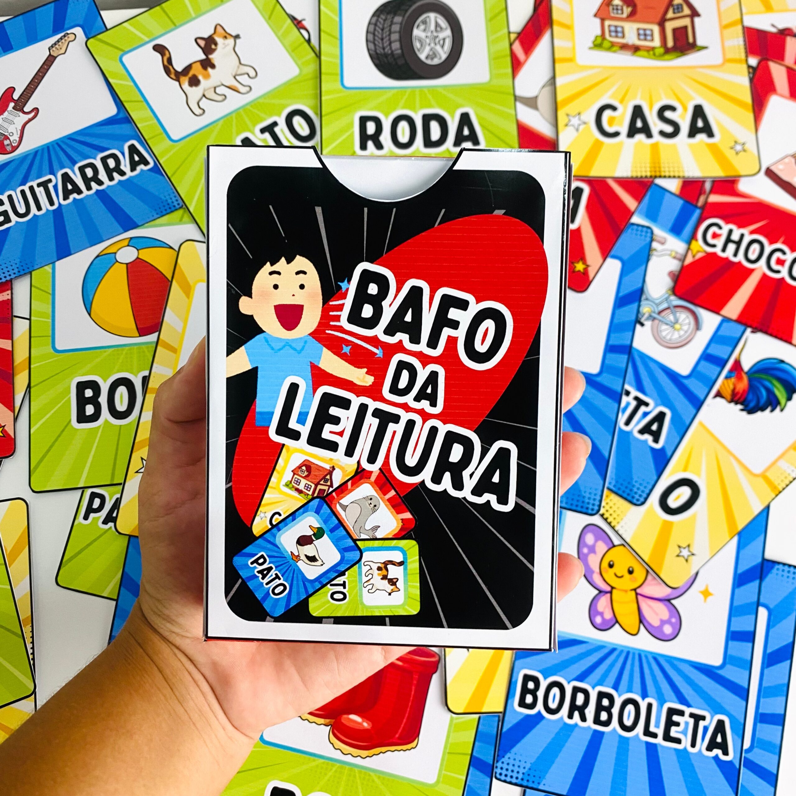 Bafo da leitura | Alfabetização — capa do material
