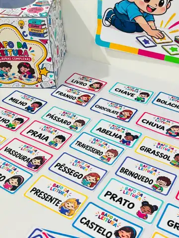 Bafo da Leitura Palavras Complexas - Recurso Pedagógico — amostra 6: 🤩Deixe a Semana da Criança muito mais divertida e…