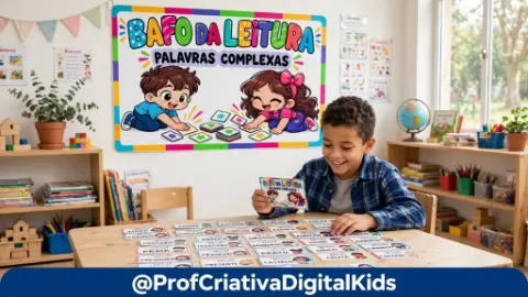 Bafo da Leitura: Palavras Complexas - Recurso Pedagógico — capa do material
