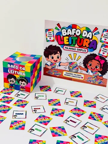📚✨ BAFO DA LEITURA – PALAVRAS SIMPLES - ENSINO FUNDAMENTAL — amostra 1: 📚✨ BAFO DA LEITURA – PALAVRAS SIMPLES