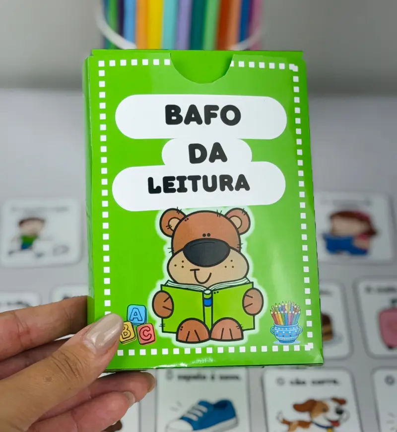 Bafo da Leitura – PDF para Imprimir | Alfabetização — amostra 2: Sobre o Bafo da Leitura