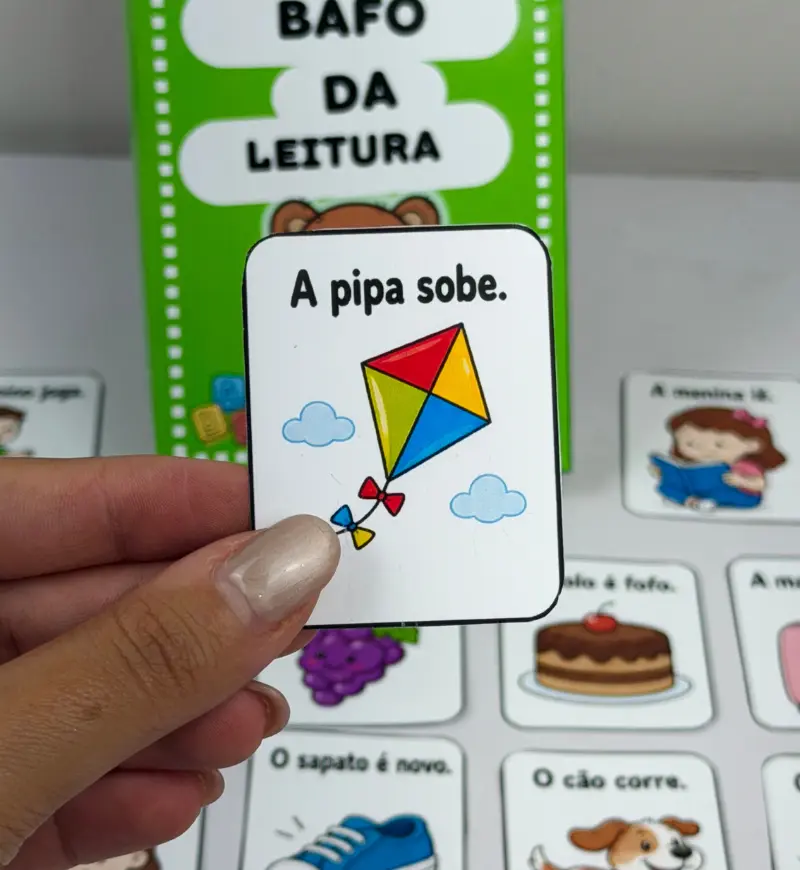 Bafo da Leitura – PDF para Imprimir | Alfabetização — amostra 6: Torne o processo de alfabetização mais divertido e…