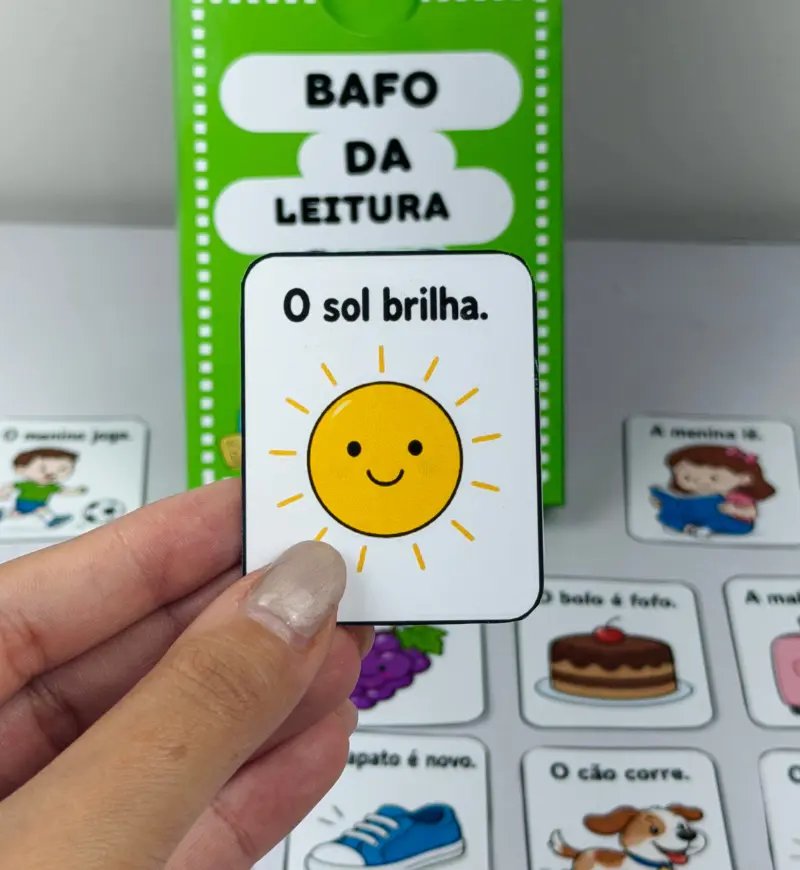 Bafo da Leitura – PDF para Imprimir | Alfabetização — amostra 7: Torne o processo de alfabetização mais divertido e…