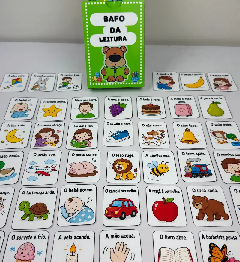 Bafo da Leitura – PDF para Imprimir | Alfabetização — capa do material