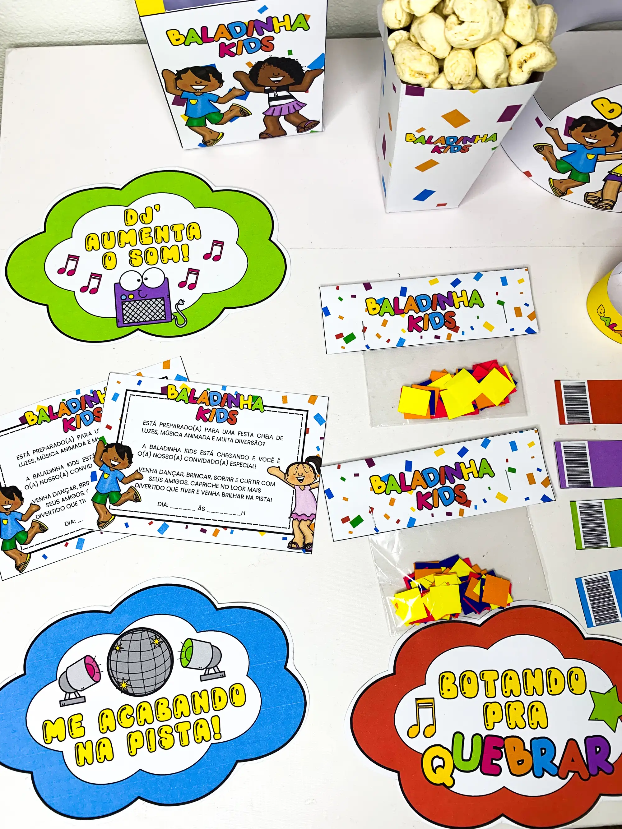 Baladinha Kids – Kit de Atividades Lúdicas para Educação Infantil — amostra 4: Transforme a sala de aula em uma baladinha… Baladinha Kids – Kit de Atividades Lúdicas para Educação Infantil — amostra 4: Transforme a sala de aula em uma baladinha…