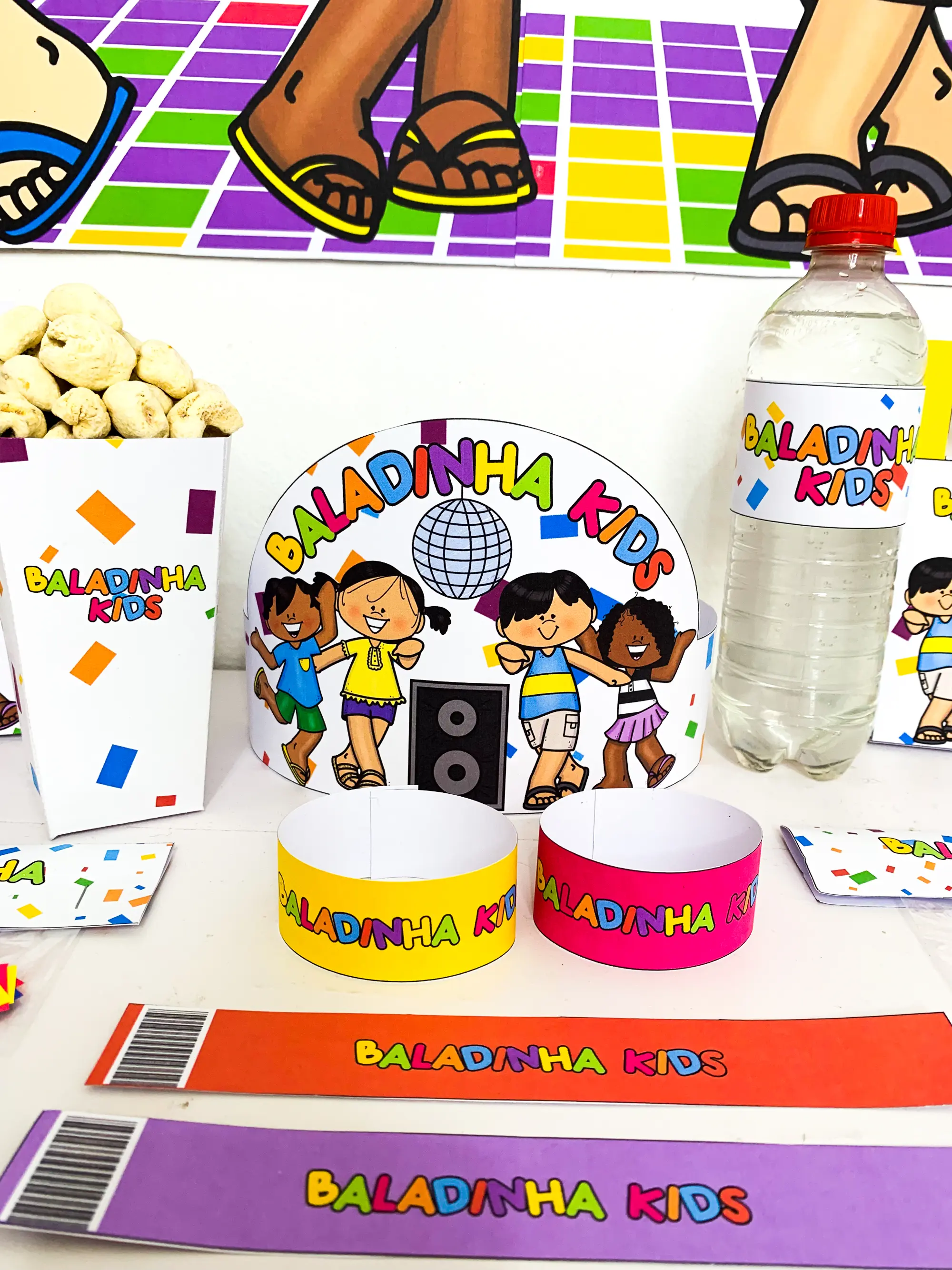 Baladinha Kids – Kit de Atividades Lúdicas para Educação Infantil — amostra 5: Transforme a sala de aula em uma baladinha… Baladinha Kids – Kit de Atividades Lúdicas para Educação Infantil — amostra 5: Transforme a sala de aula em uma baladinha…