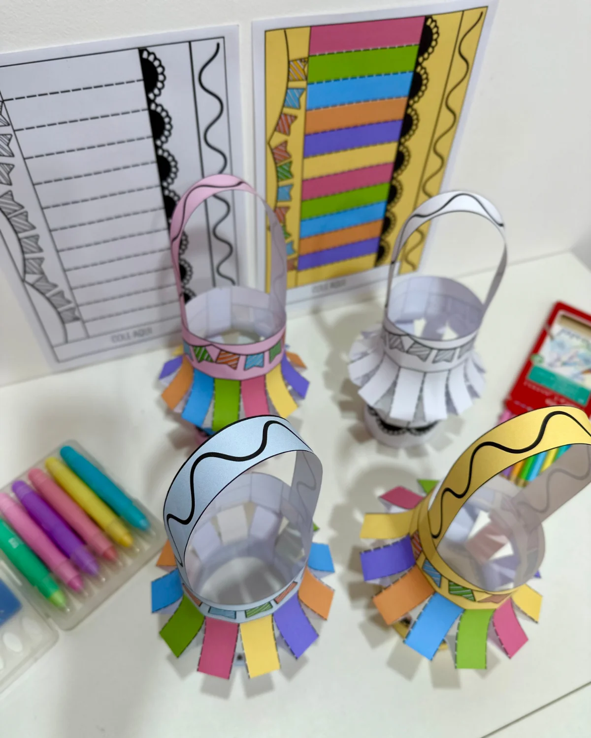Balão 3D – Festa Junina – PDF para Imprimir — amostra 3: Formato e entrega