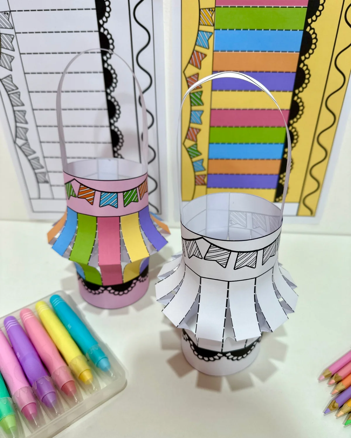Balão 3D – Festa Junina – PDF para Imprimir — amostra 4: Um recurso lúdico e criativo para trabalhar o tema Festa Junina…
