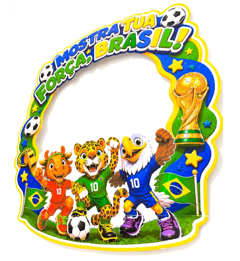 Bambolê da Copa 2026 para Fotos com Mascotes — amostra 4: Para quem é indicado