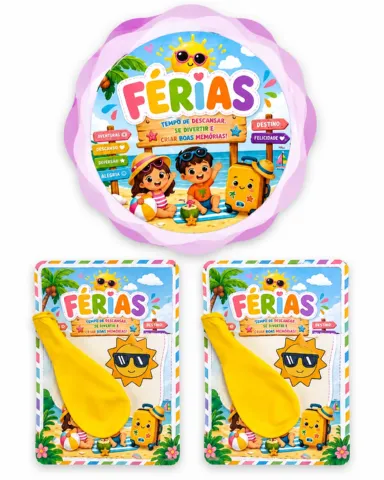 Bambolê das Férias com Balão – PDF para Imprimir | Educação Infantil — amostra 2: Este recurso foi desenvolvido para tornar…