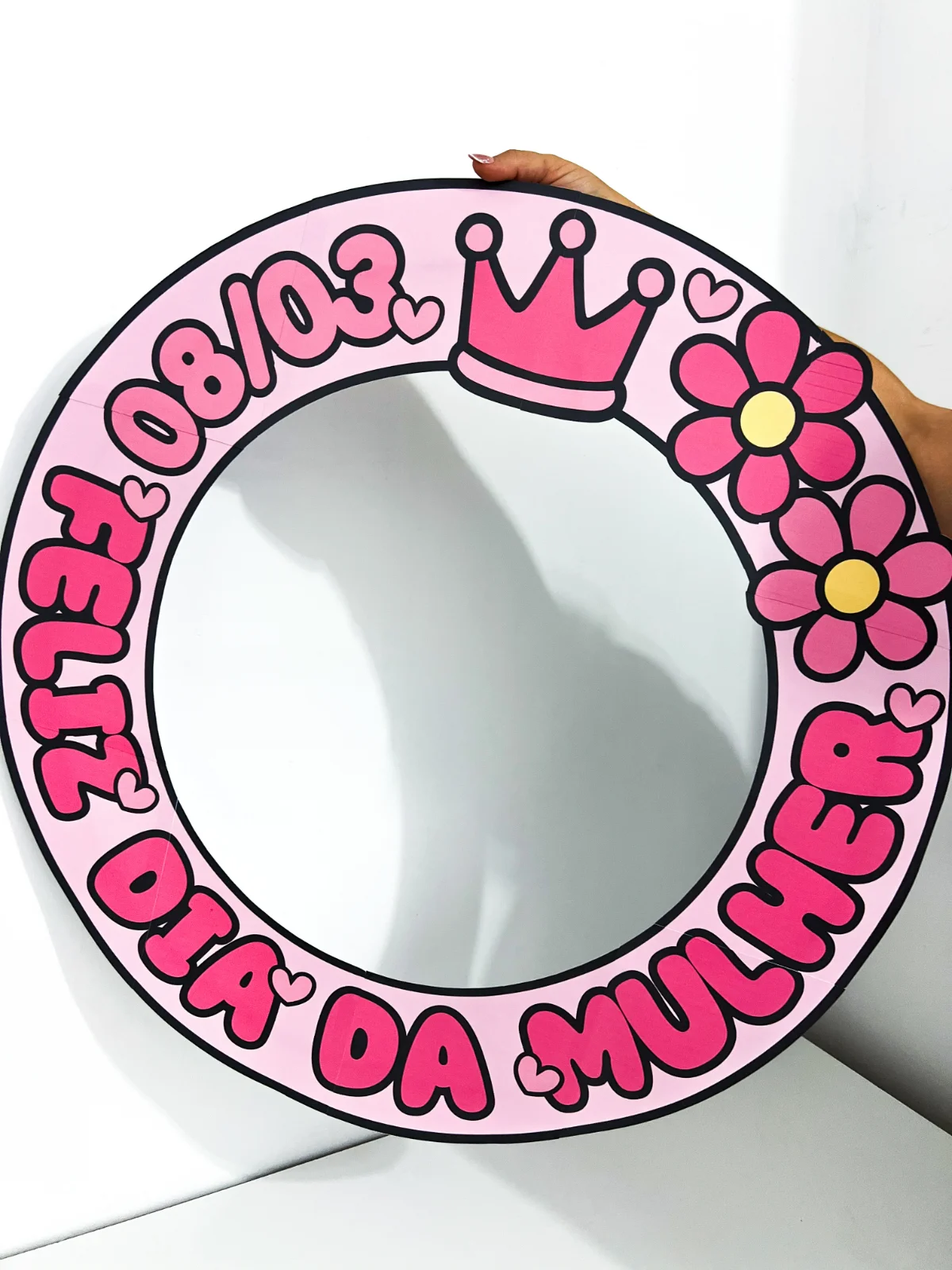 Bambolê Dia da Mulher – PDF para Imprimir — amostra 3: O Bambolê Dia da Mulher – 08/03 Feliz Dia da Mulher é um recurso…