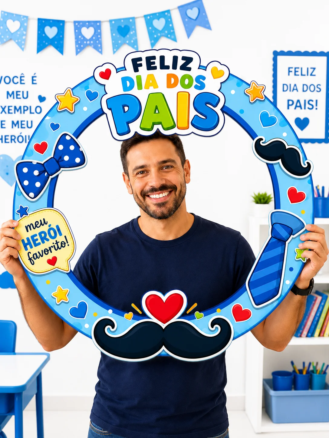 Bambolê Feliz Dia dos Pais – PDF para Imprimir — capa do material