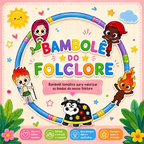 Bambolê Folclore – Atividades para Imprimir — capa do material