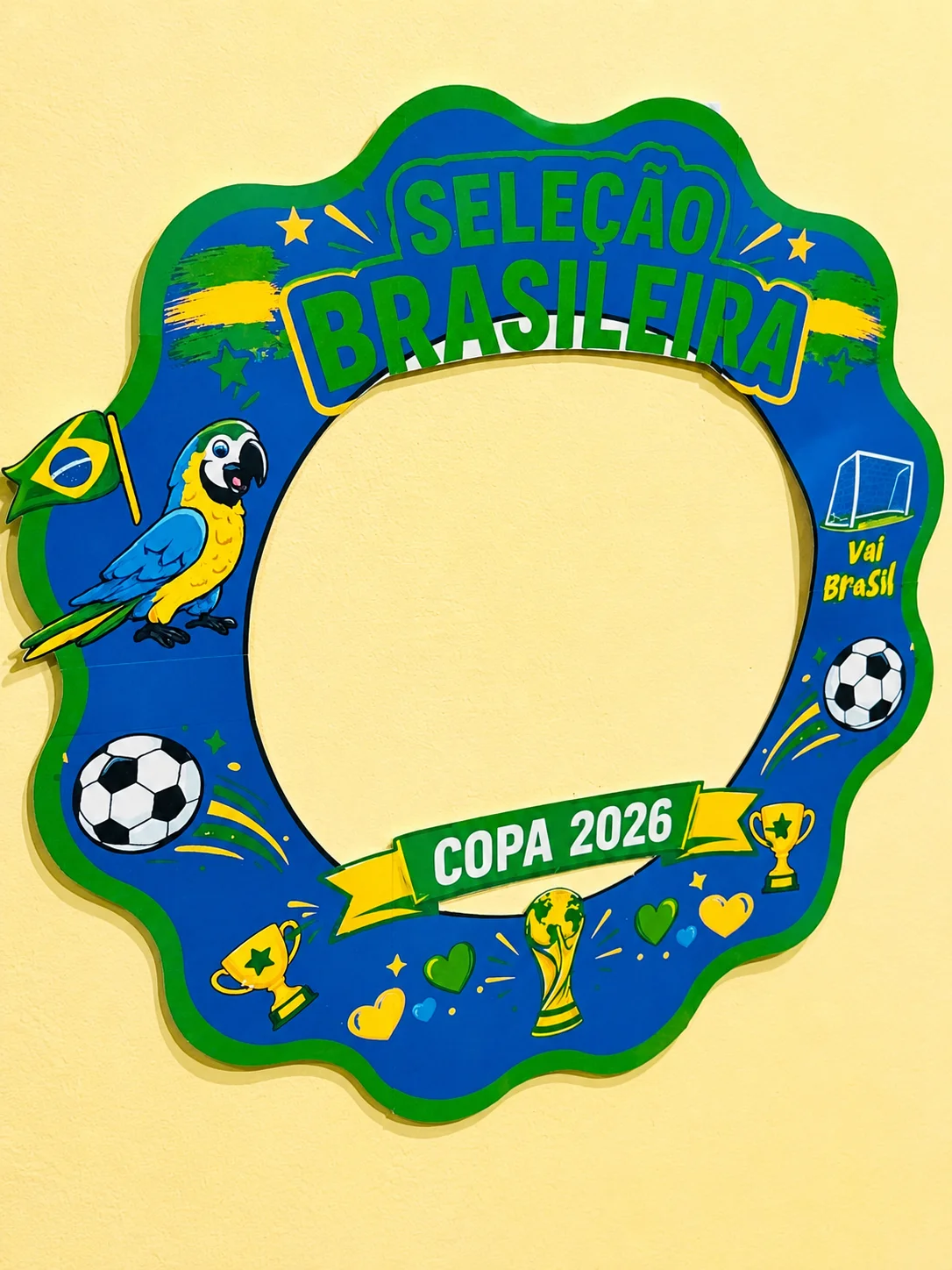 Bambolê Fotográfico - Copa 2026 – PDF para Imprimir — amostra 1: O que vem no material