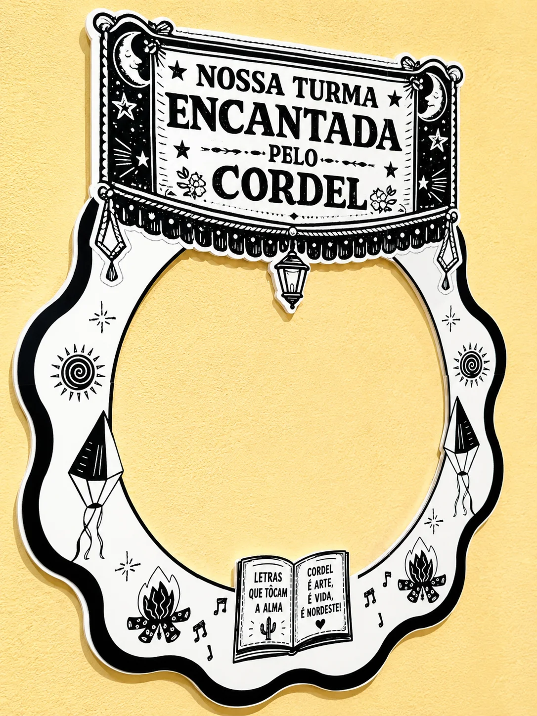 Bambolê Fotográfico Cordel Encantado | Cultura Nordestina para Escola — amostra 1: Leve a magia da literatura popular…