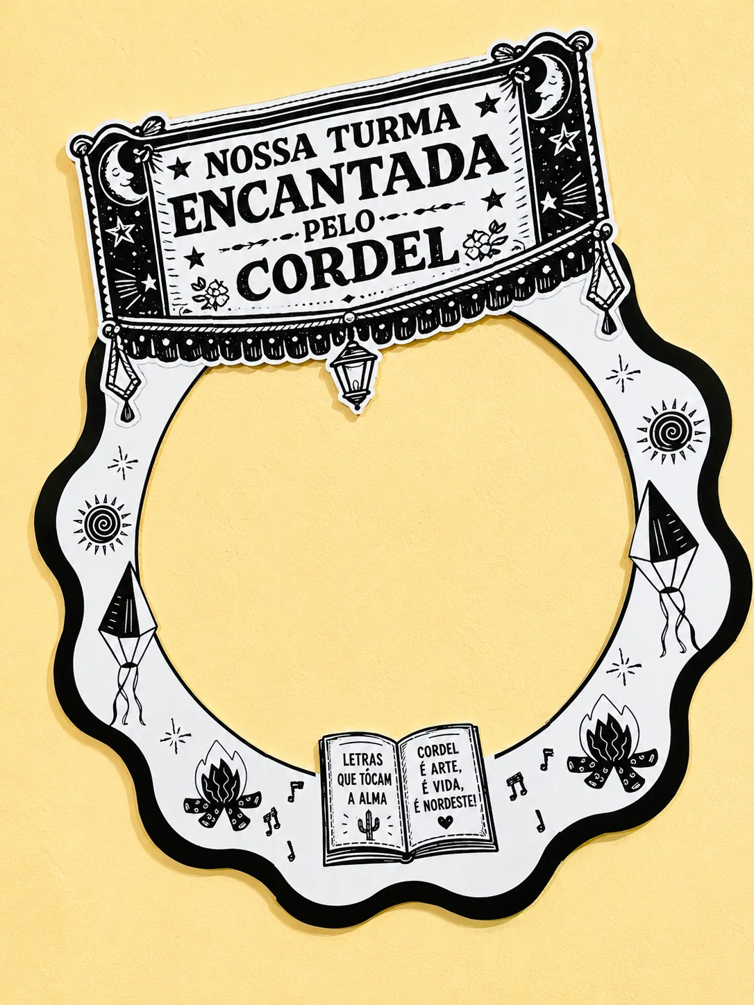 Bambolê Fotográfico – Cordel Encantado – PDF para Imprimir — amostra 3: Formato e entrega Bambolê Fotográfico – Cordel Encantado – PDF para Imprimir — amostra 3: Formato e entrega